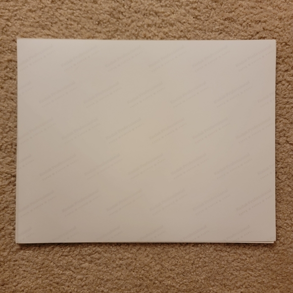 COLDWATER CREEK ♡  White Wooden Bench Red Floral Poppy Unframed Original Print - Picture 15 of 17